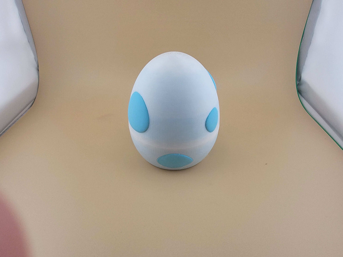Blue Dino Egg Closed