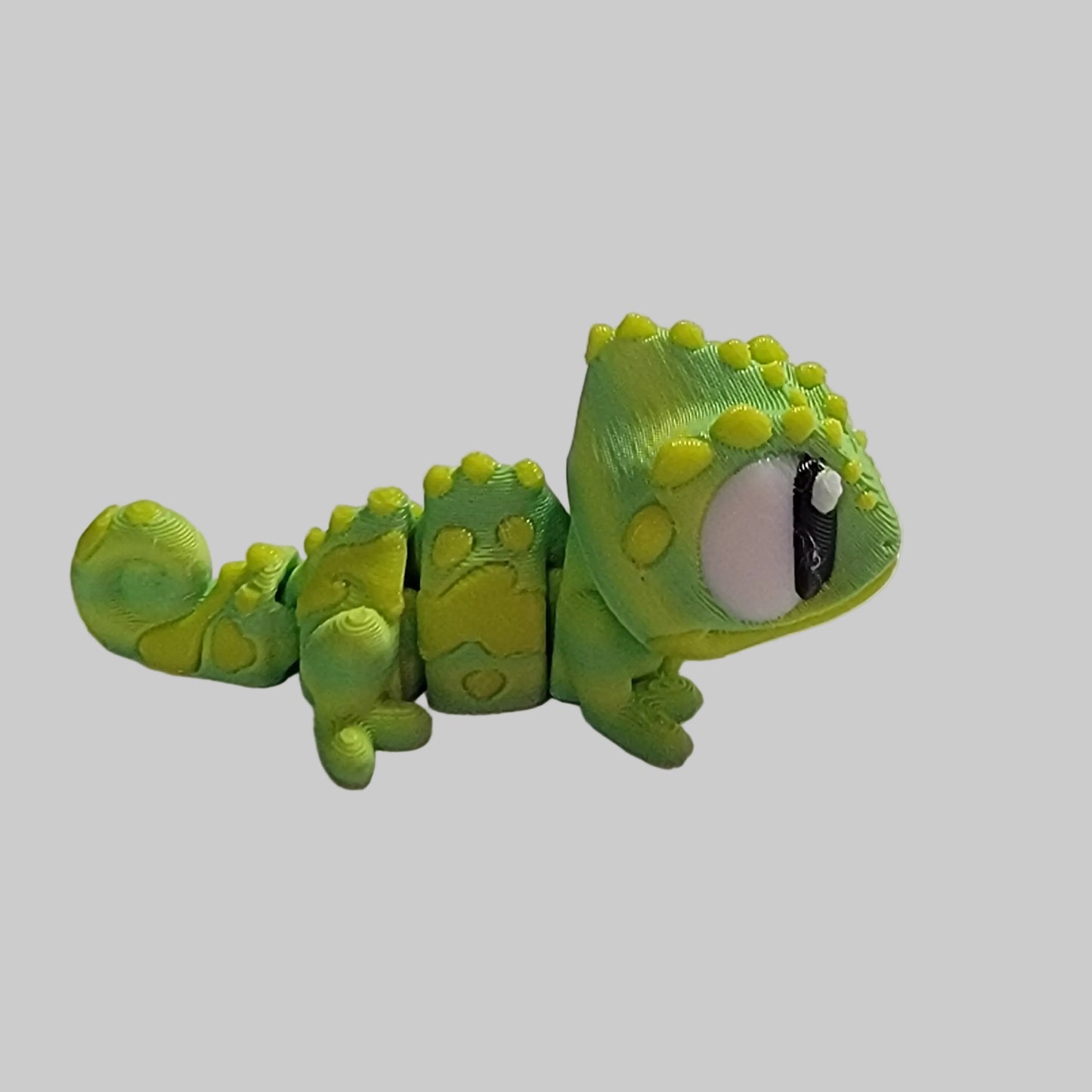Mini Chameleon Articulated Fidget Toy – 3D Printed Desk Pet