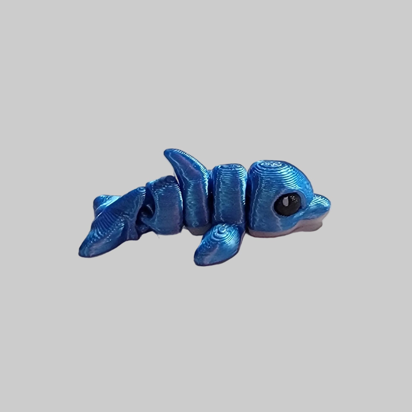 Mini Dolphin Articulated Fidget Toy – 3D Printed Desk Pet