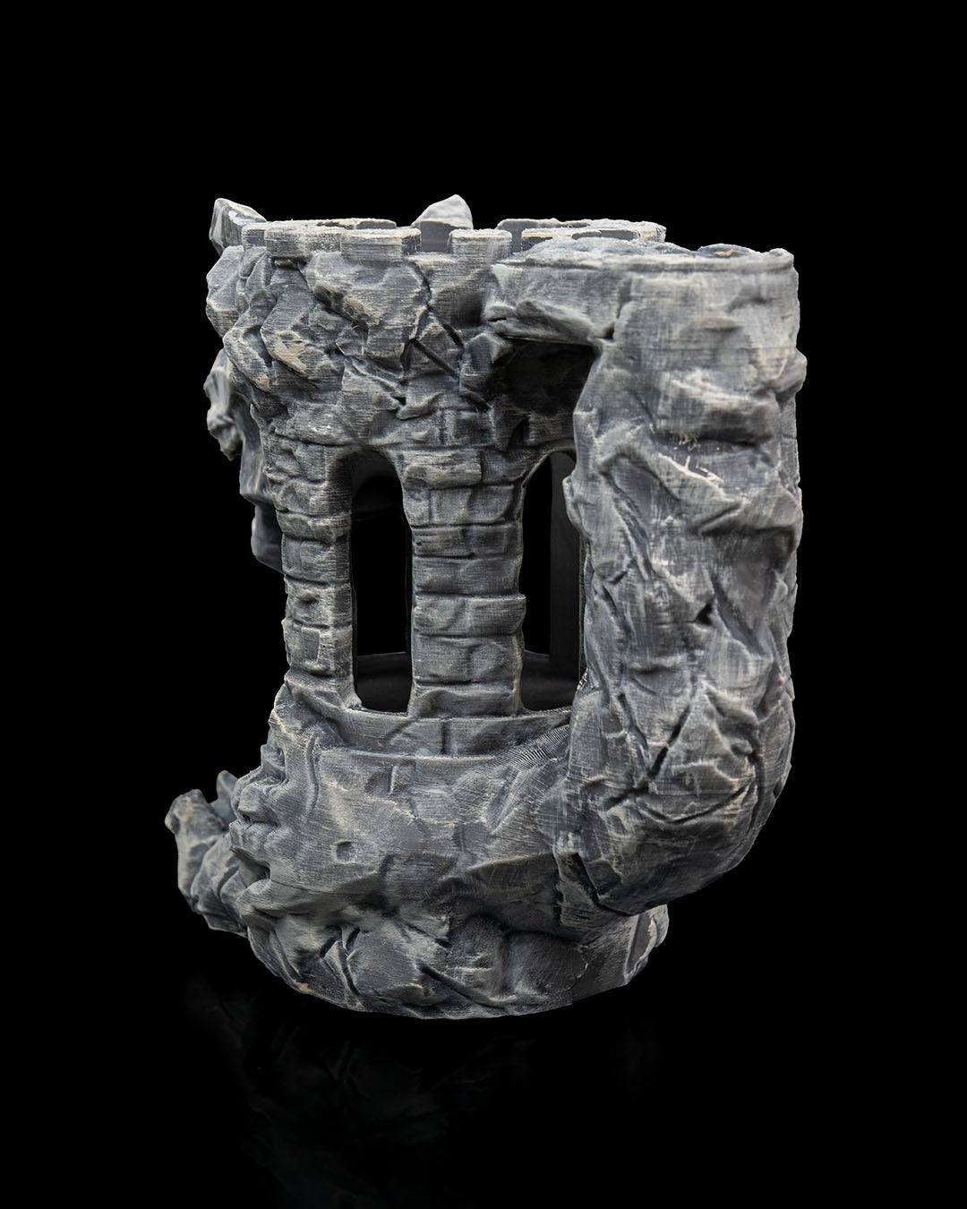 Dragons Fortress Can Holder & Dice Tower