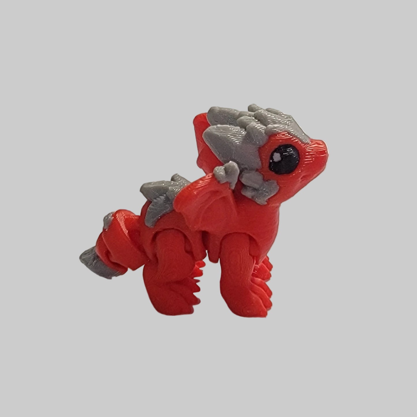 Mini Dragon Articulated Fidget Toy – 3D Printed Desk Pet