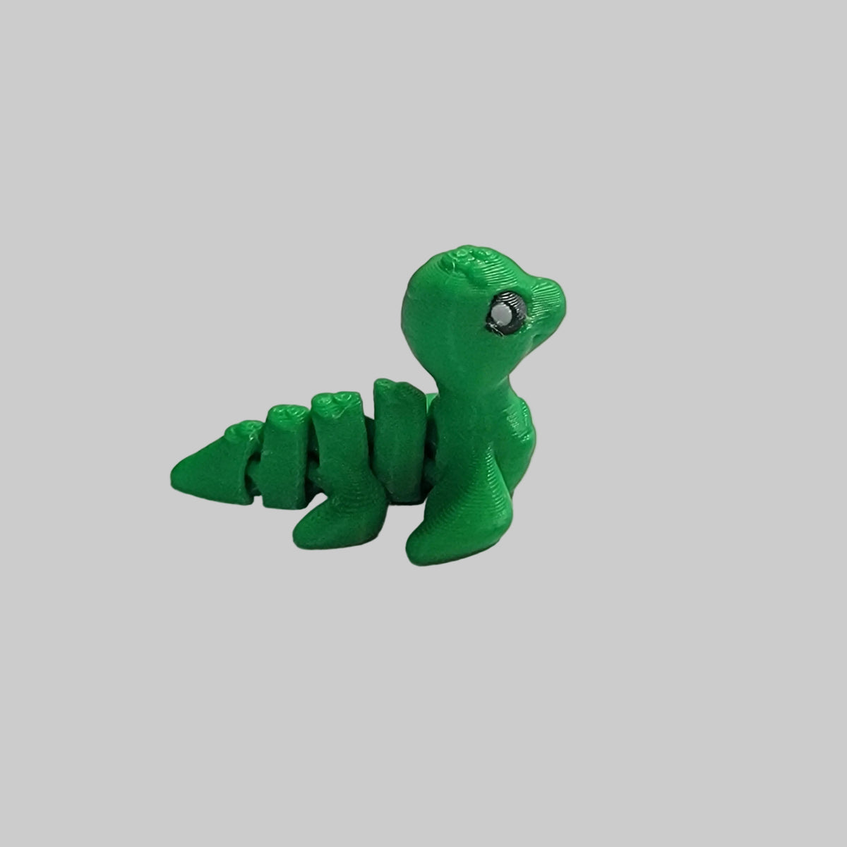 Mini Loch Ness Monster Articulated Fidget Toy – 3D Printed Desk Pet