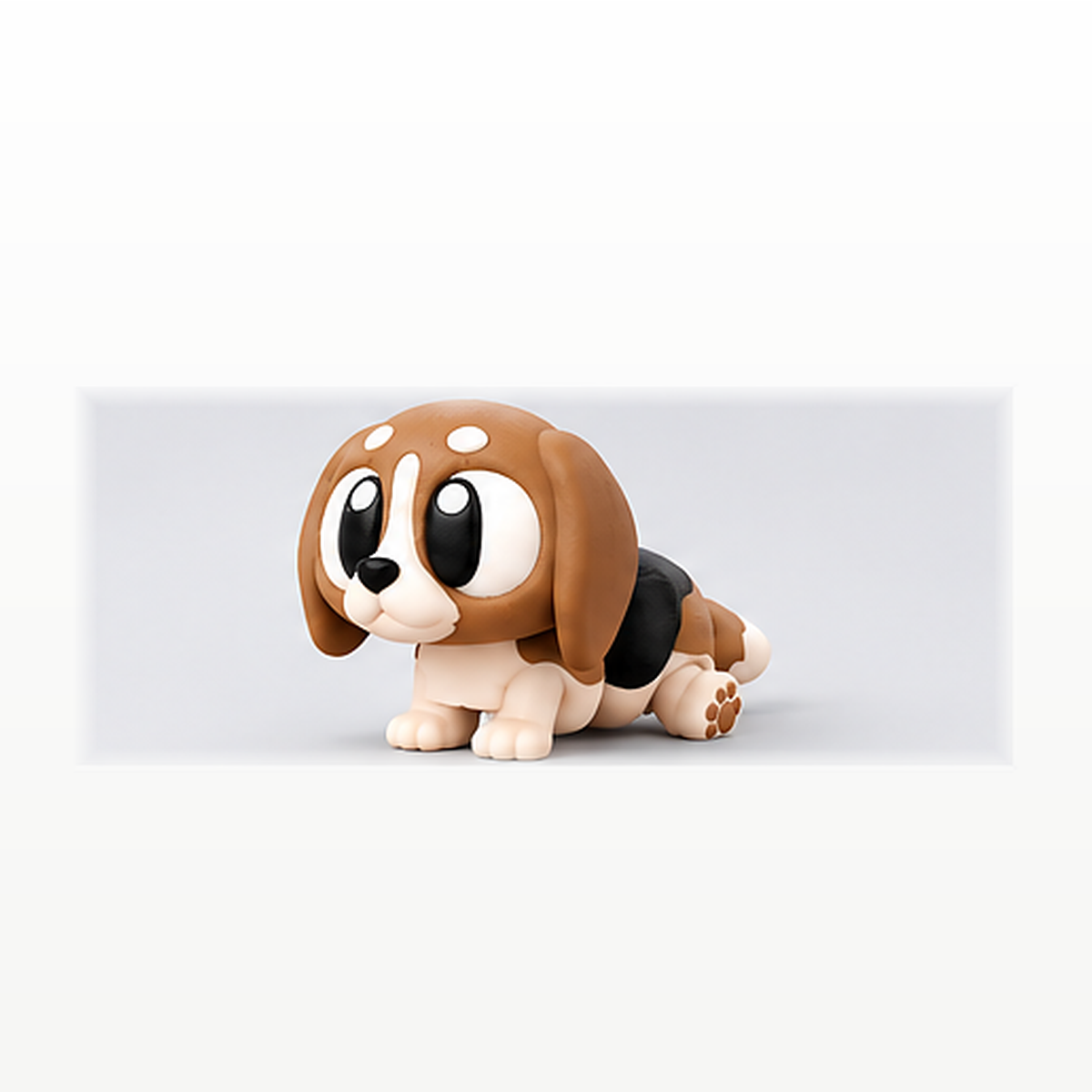 Articulated Beagle Fidget Toy – Mini Dog Desk Pet