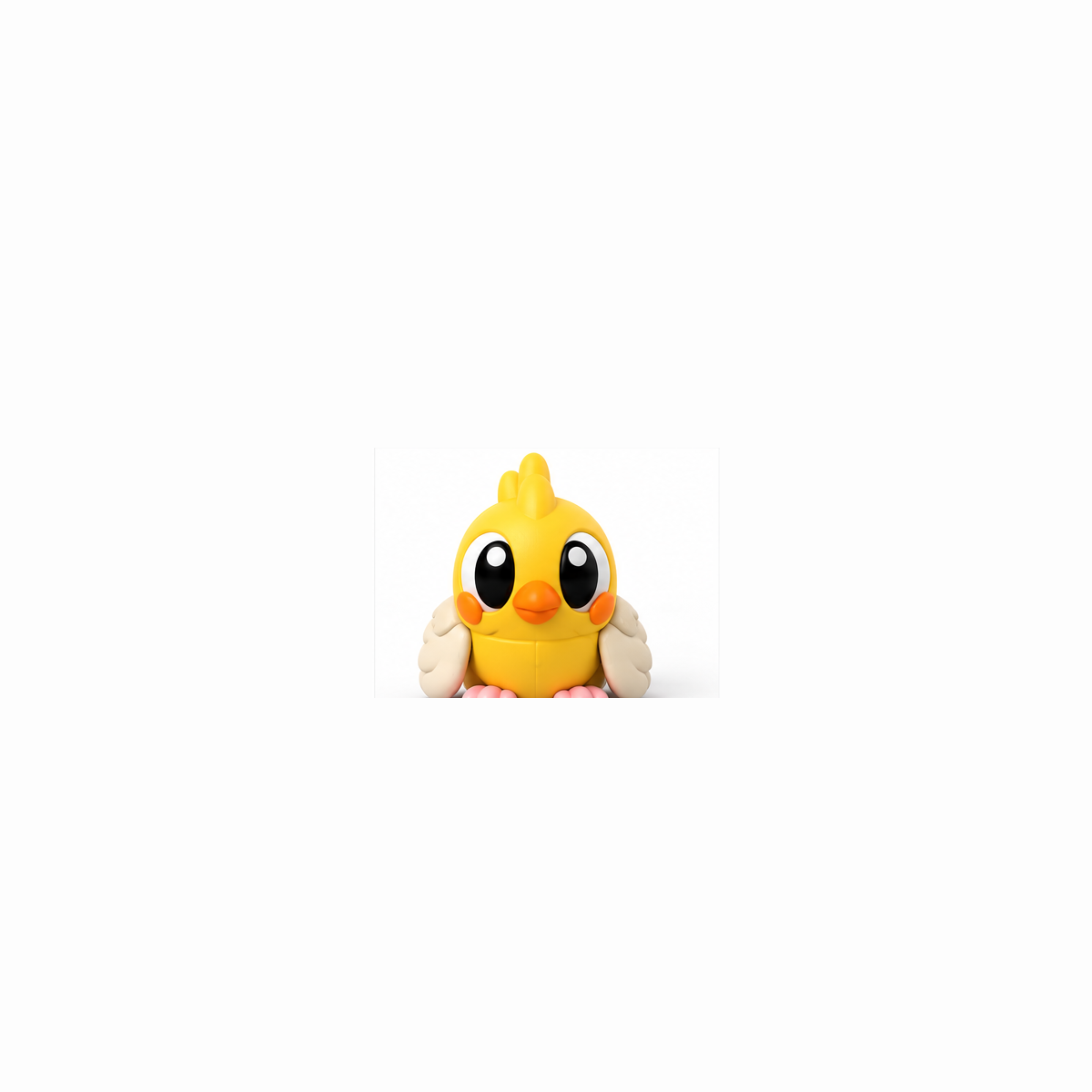 Articulated Little Chicken – Mini Farm Animal Desk Pet