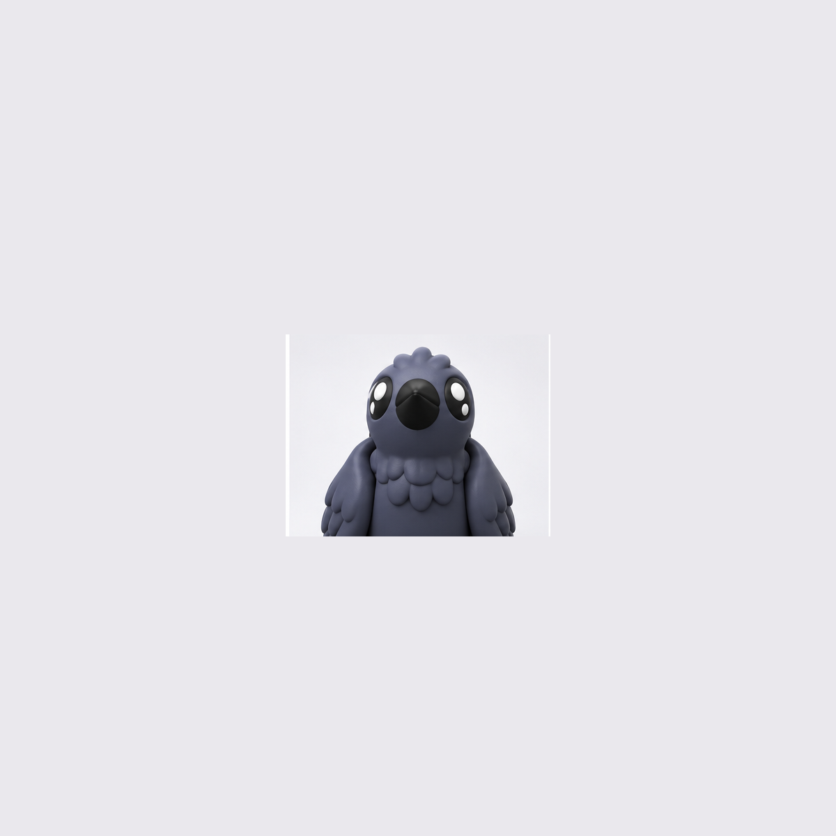Articulated Crow Fidget Toy – Mini Bird Desk Pet