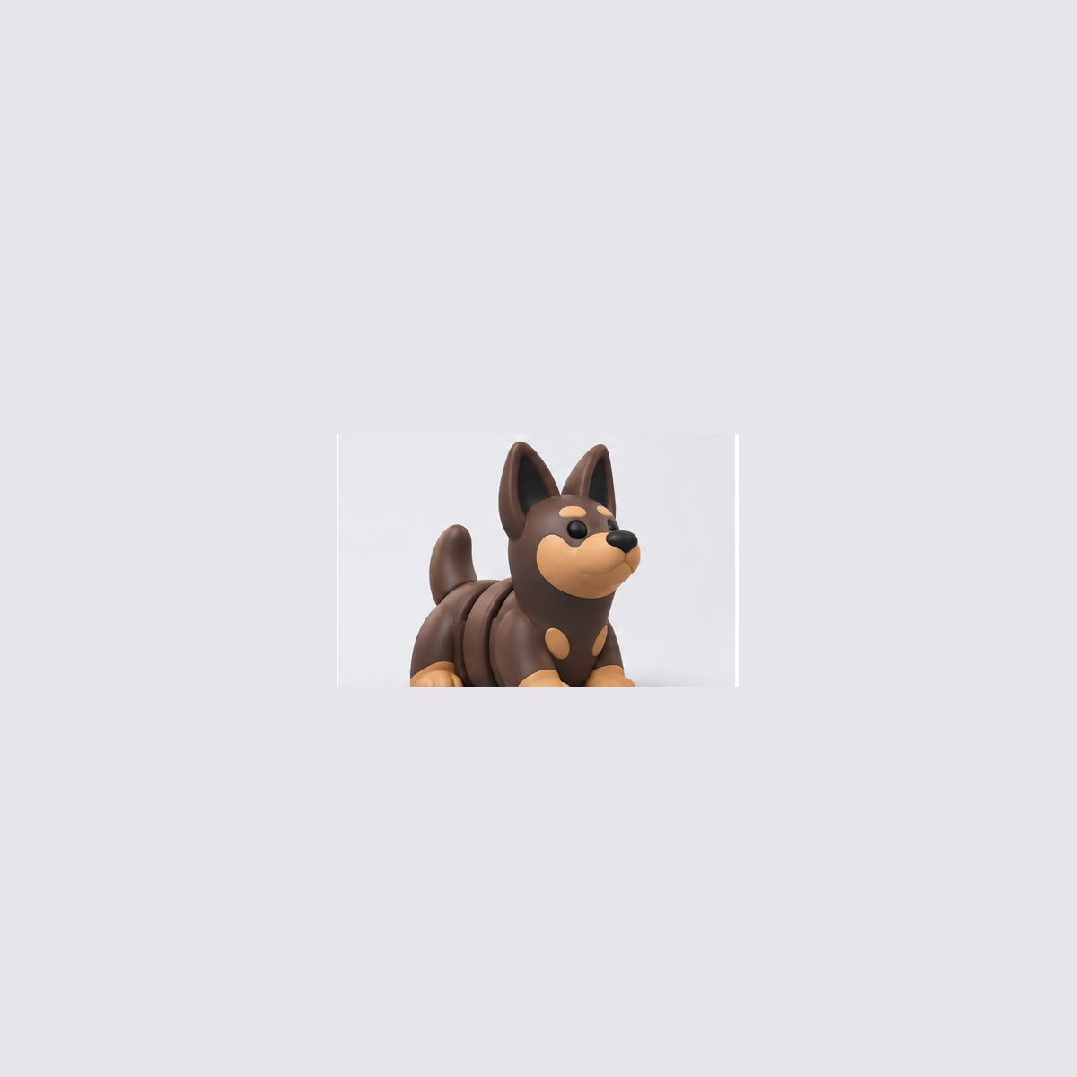 Articulated Doberman Fidget Toy – Mini Dog Desk Pet