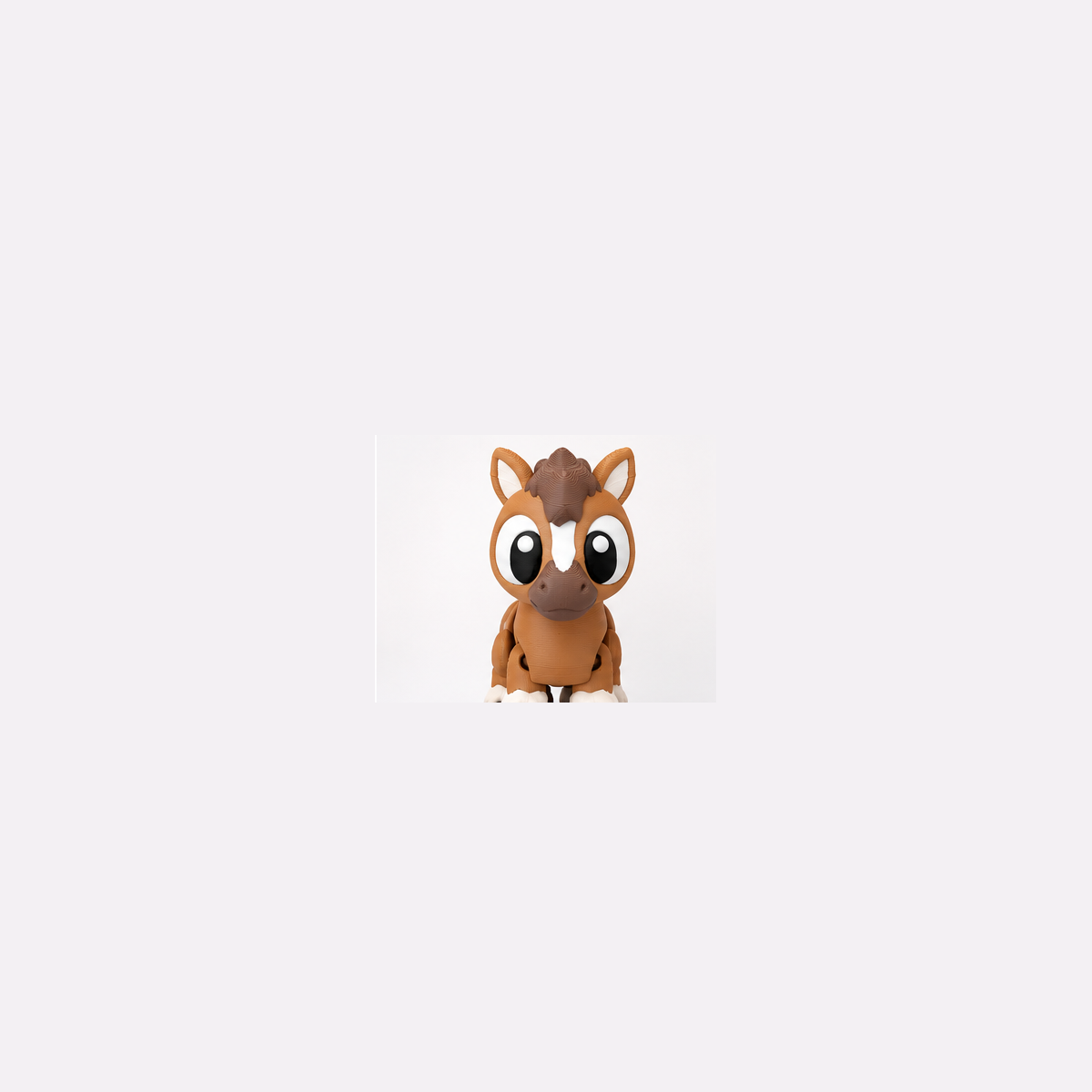 Articulated Horse Fidget Toy – Mini Farm Animal Desk Pet