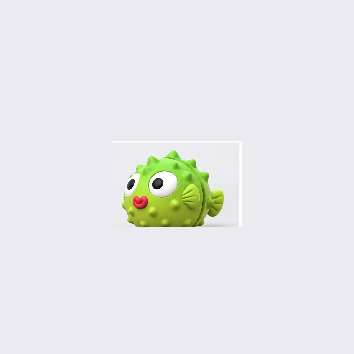 Articulated Pufferfish Fidget Toy – Sea Creature Desk Pet