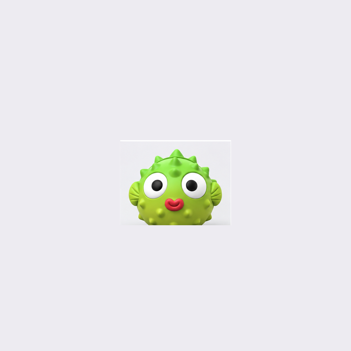 Articulated Pufferfish Fidget Toy – Sea Creature Desk Pet