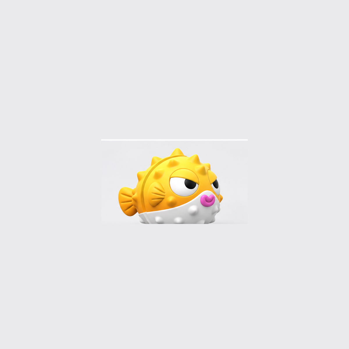 Articulated Pufferfish Fidget Toy – Sea Creature Desk Pet