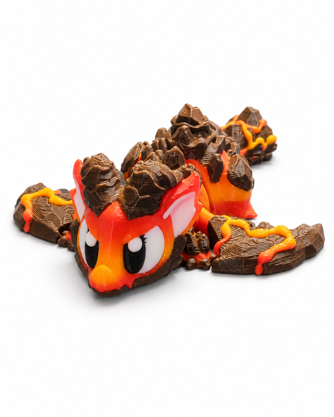 Articulated Lava Dragon – 3D Printed Dragon & Egg