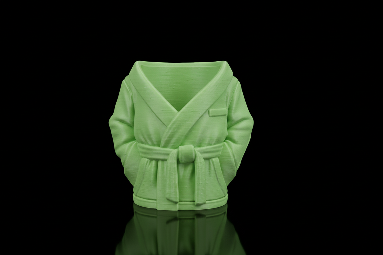 3D Printed Bathrobe Can Holder – Novelty Drink Holder