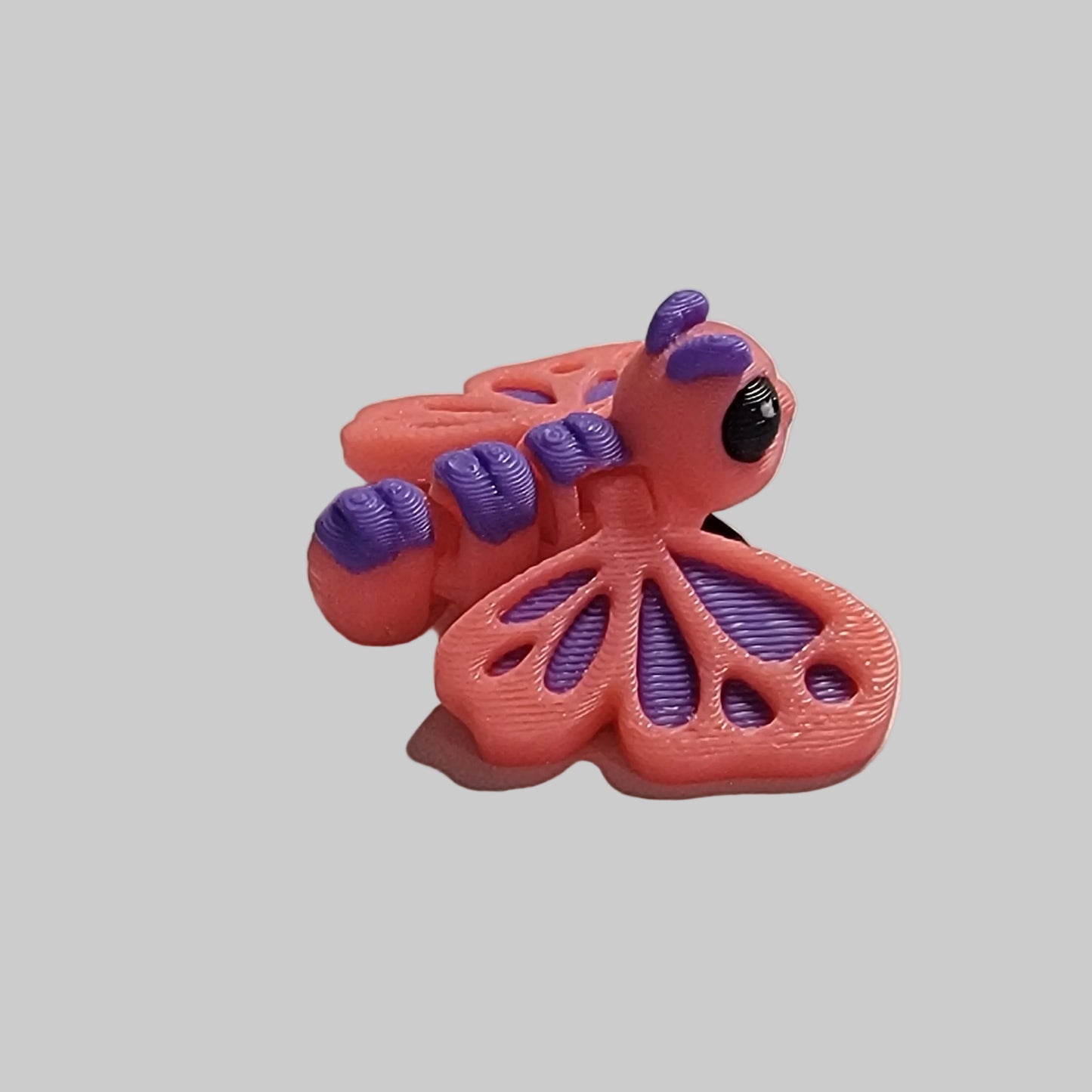 Mini Butterfly Articulated Fidget Toy – 3D Printed Desk Pet