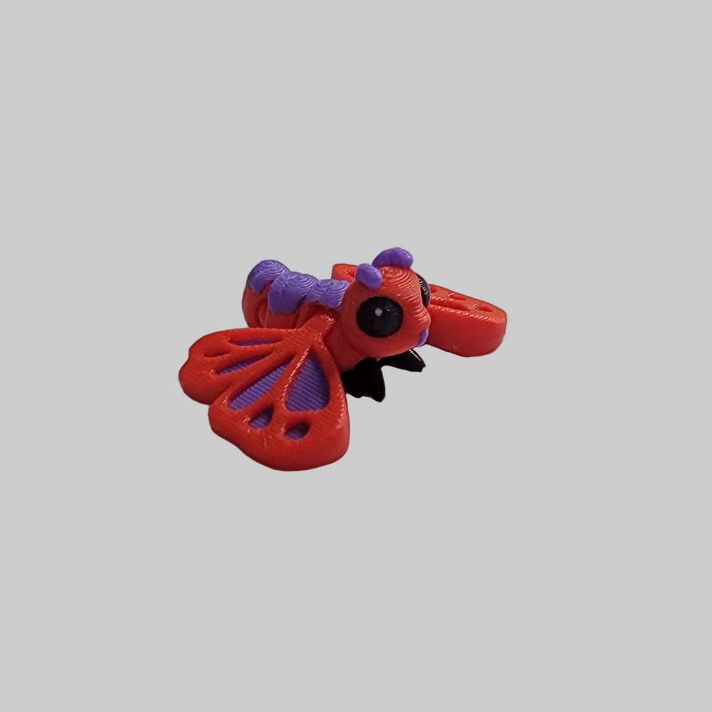 Mini Butterfly Articulated Fidget Toy – 3D Printed Desk Pet