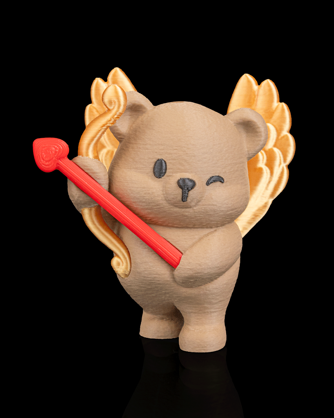 Cupid-Cub  – 3D printed bear toy (image 1)