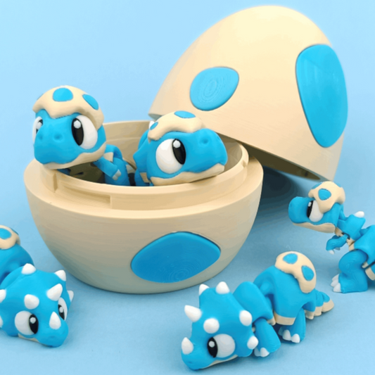 Dinosaur Egg 3d printed 