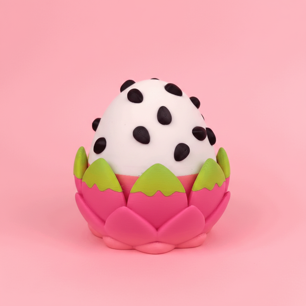 Dragon Fruit Dragon – Articulated 3D Printed Flexi Dragon