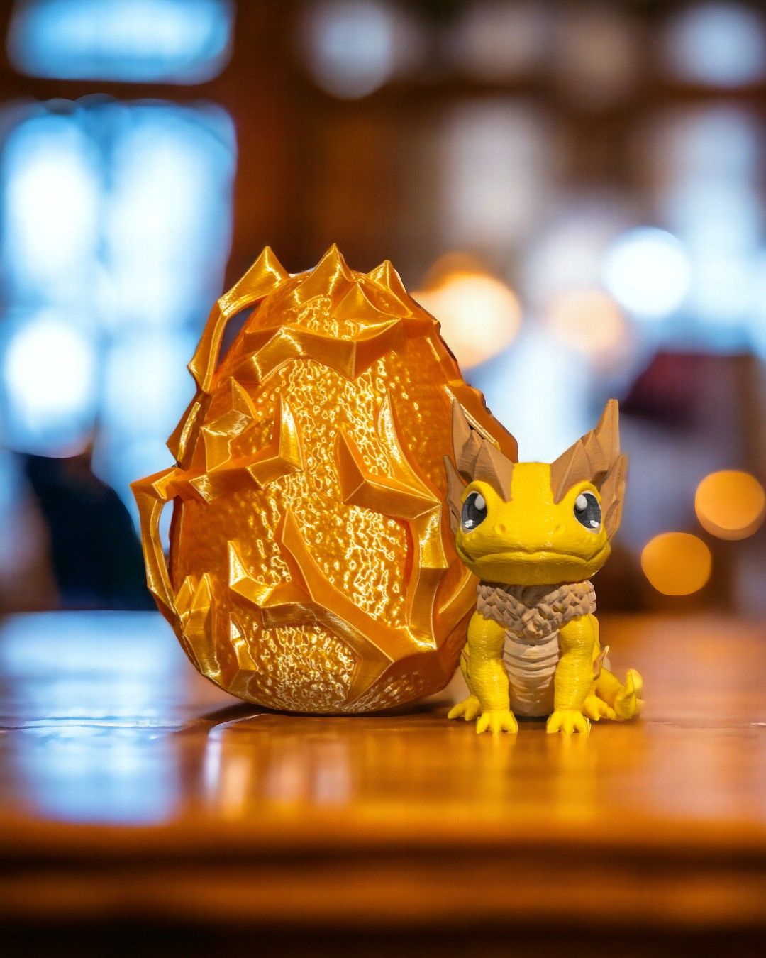 Lightning dragon egg – 3D printed dragon egg (image 2)