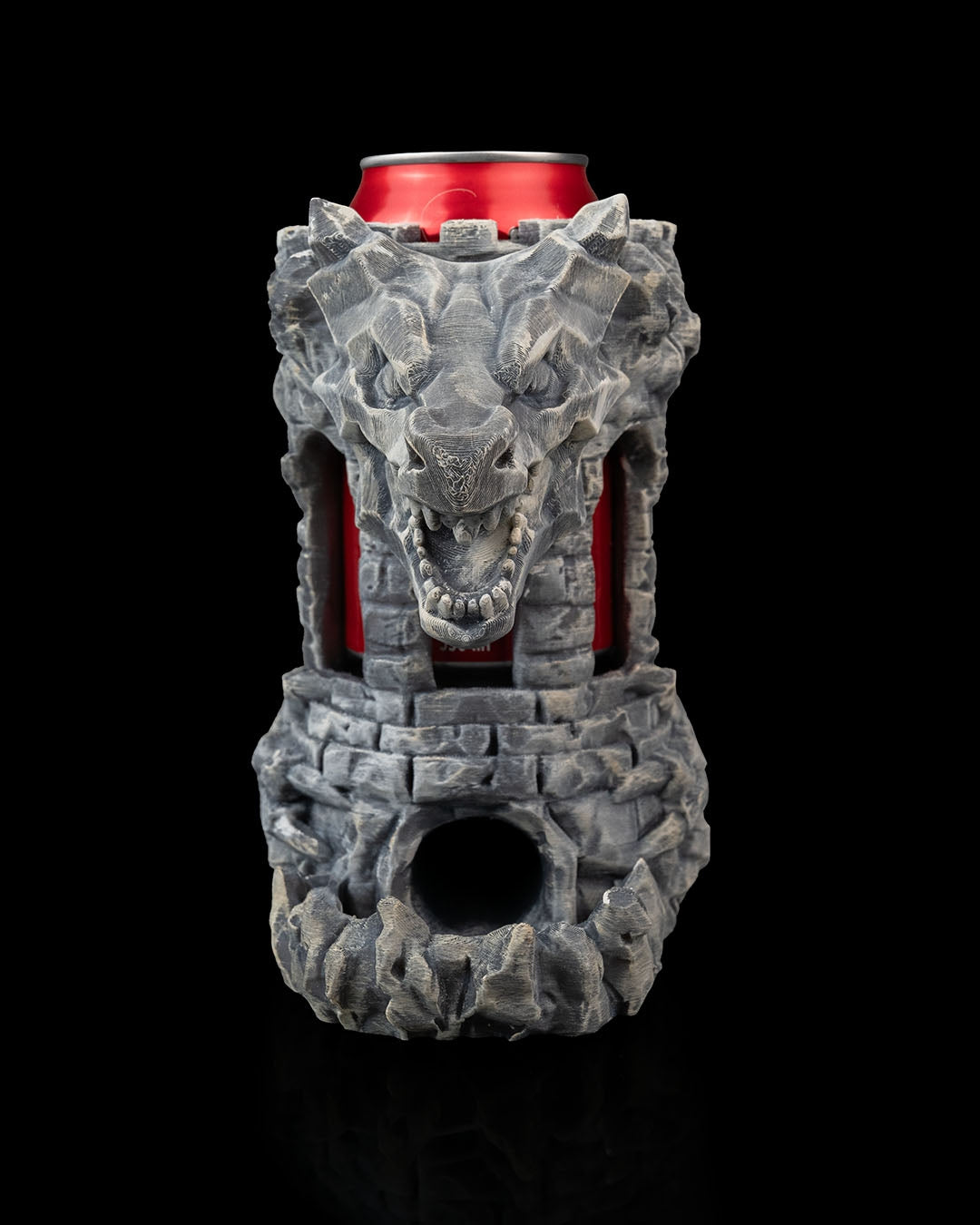 Dragons Fortress Can Holder & Dice Tower