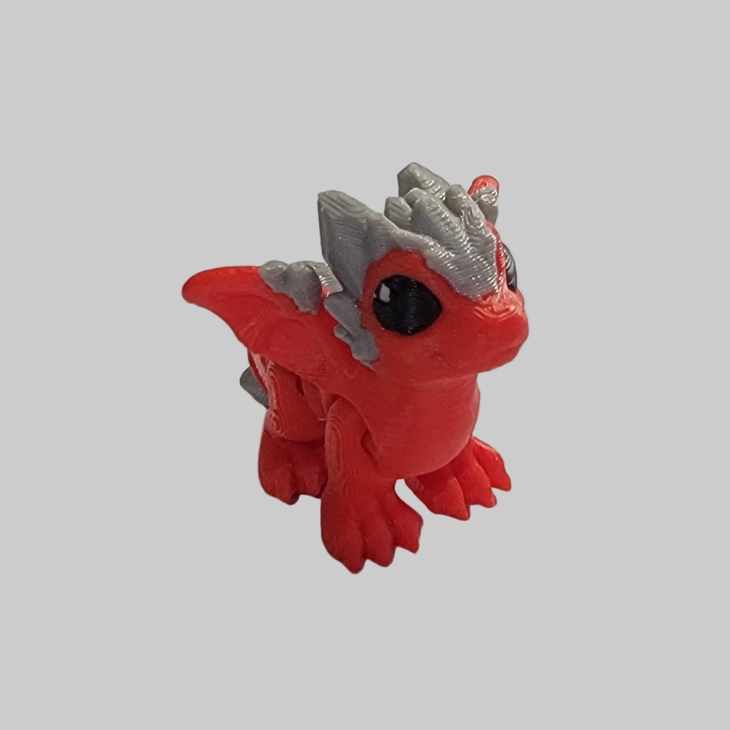 Mini Dragon Articulated Fidget Toy – 3D Printed Desk Pet