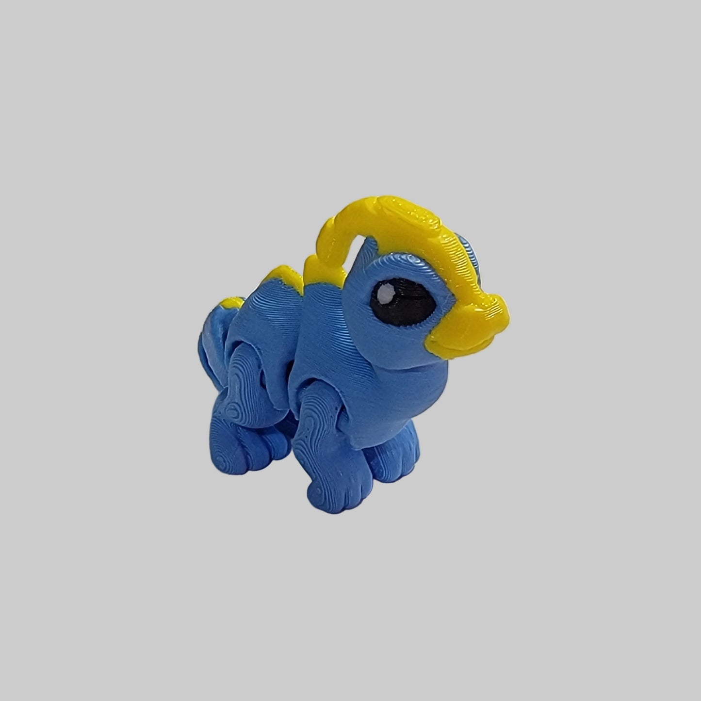 Mini Duckbill Dino Articulated Fidget Toy – 3D Printed Desk Pet