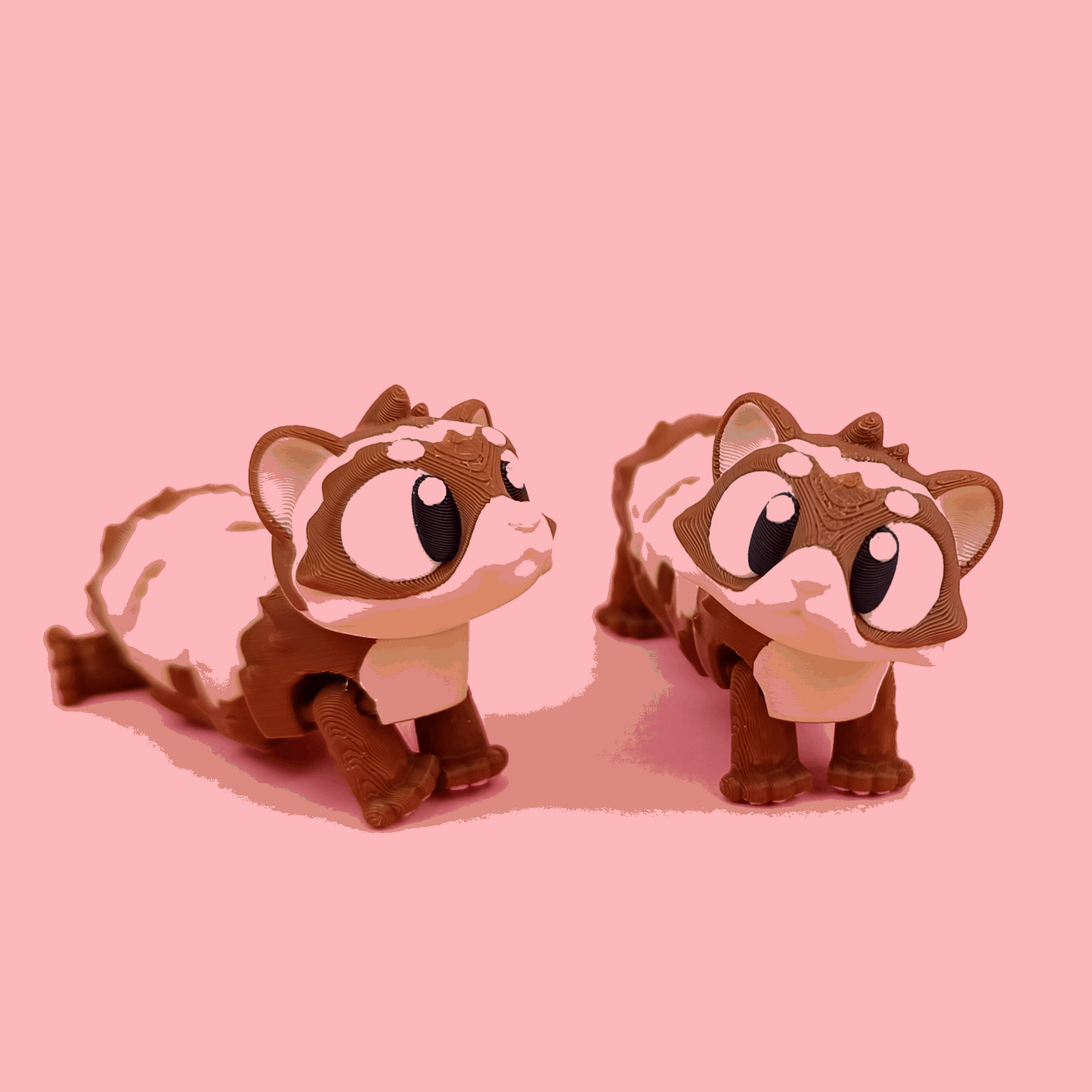 Playful Companion Ferret 3d printed flexi articulated