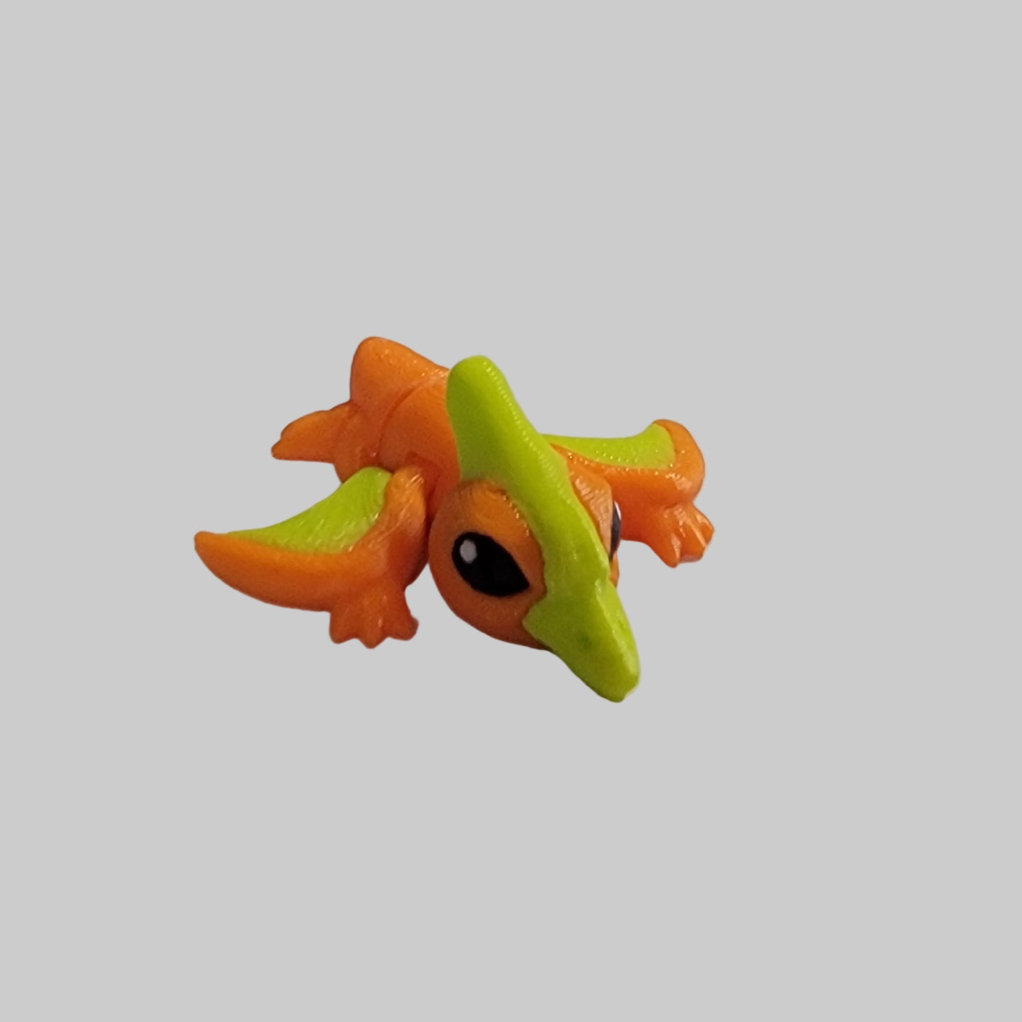 Mini Flappy Dino Articulated Fidget Toy – 3D Printed Desk Pet