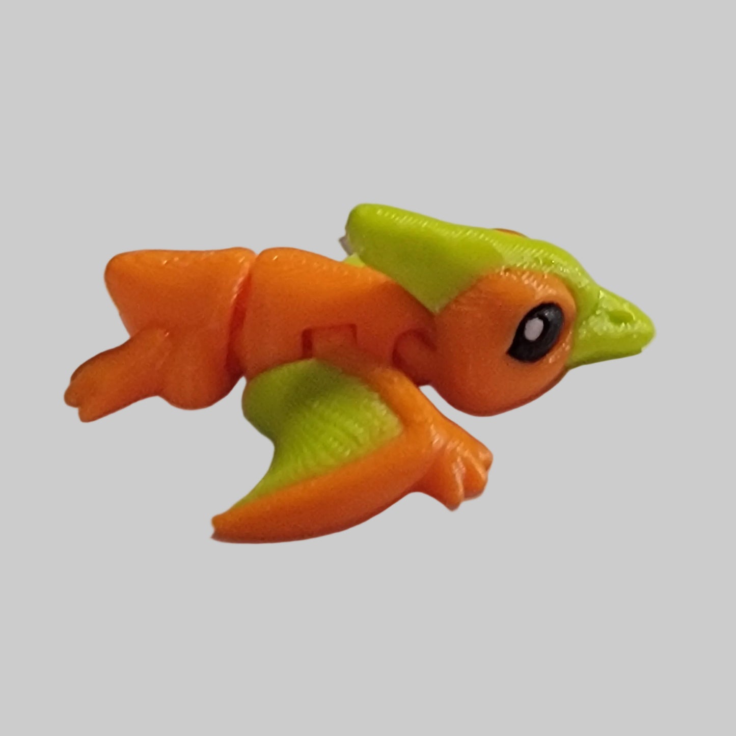 Mini Flappy Dino Articulated Fidget Toy – 3D Printed Desk Pet