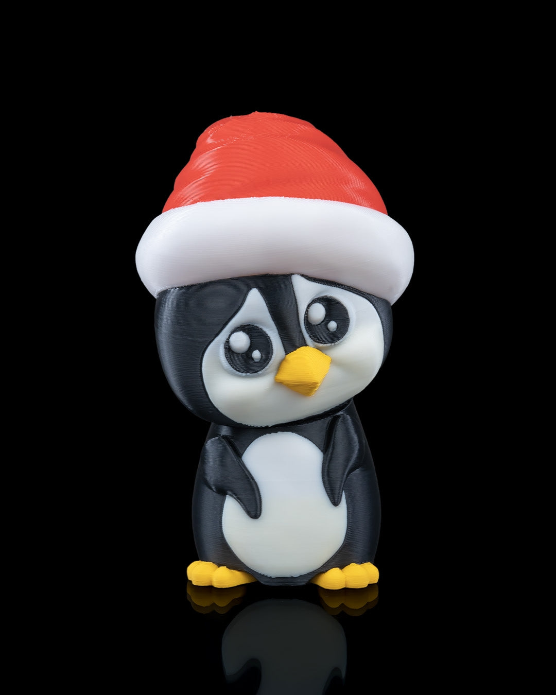 Flipper the penguin – 3D printed penguin ornament desk décor