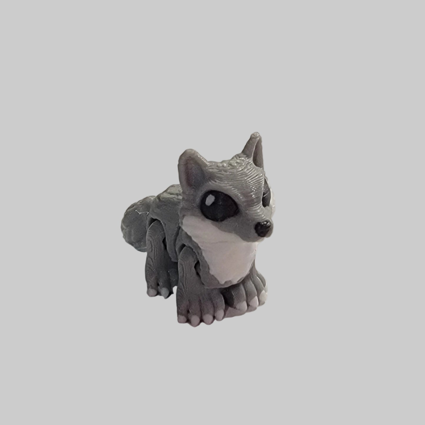 Mini Fox Articulated Fidget Toy – 3D Printed Desk Pet