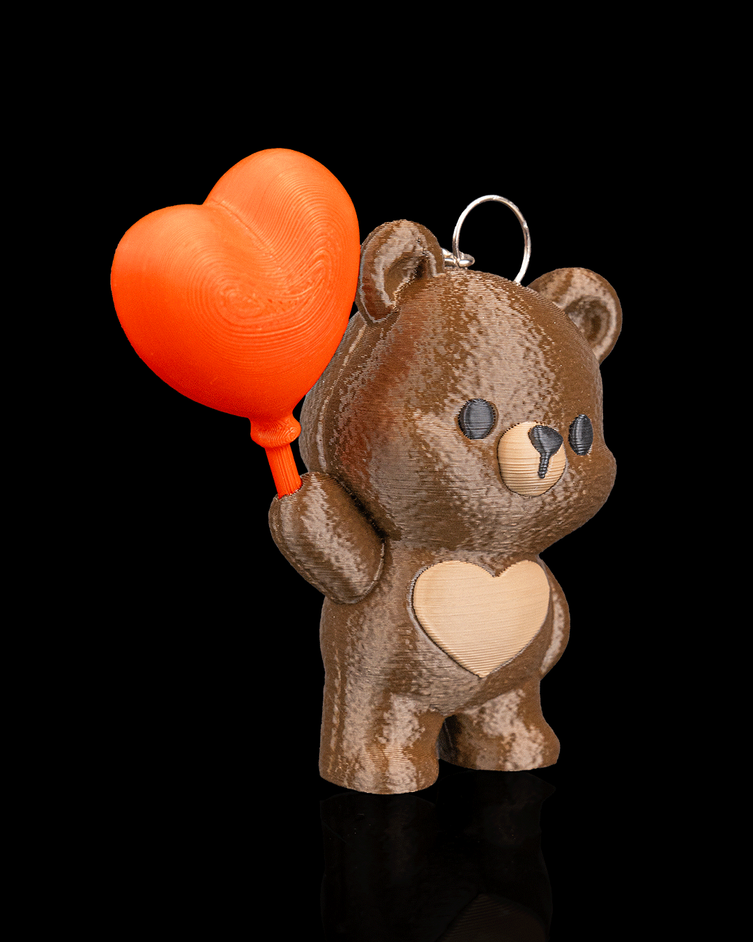 Heart Up Bear – 3D printed bear toy (image 2)