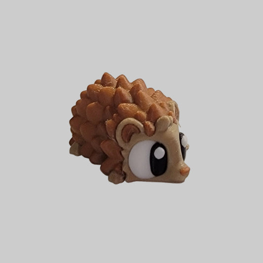Mini Hedgehog Articulated Fidget Toy – 3D Printed Desk Pet