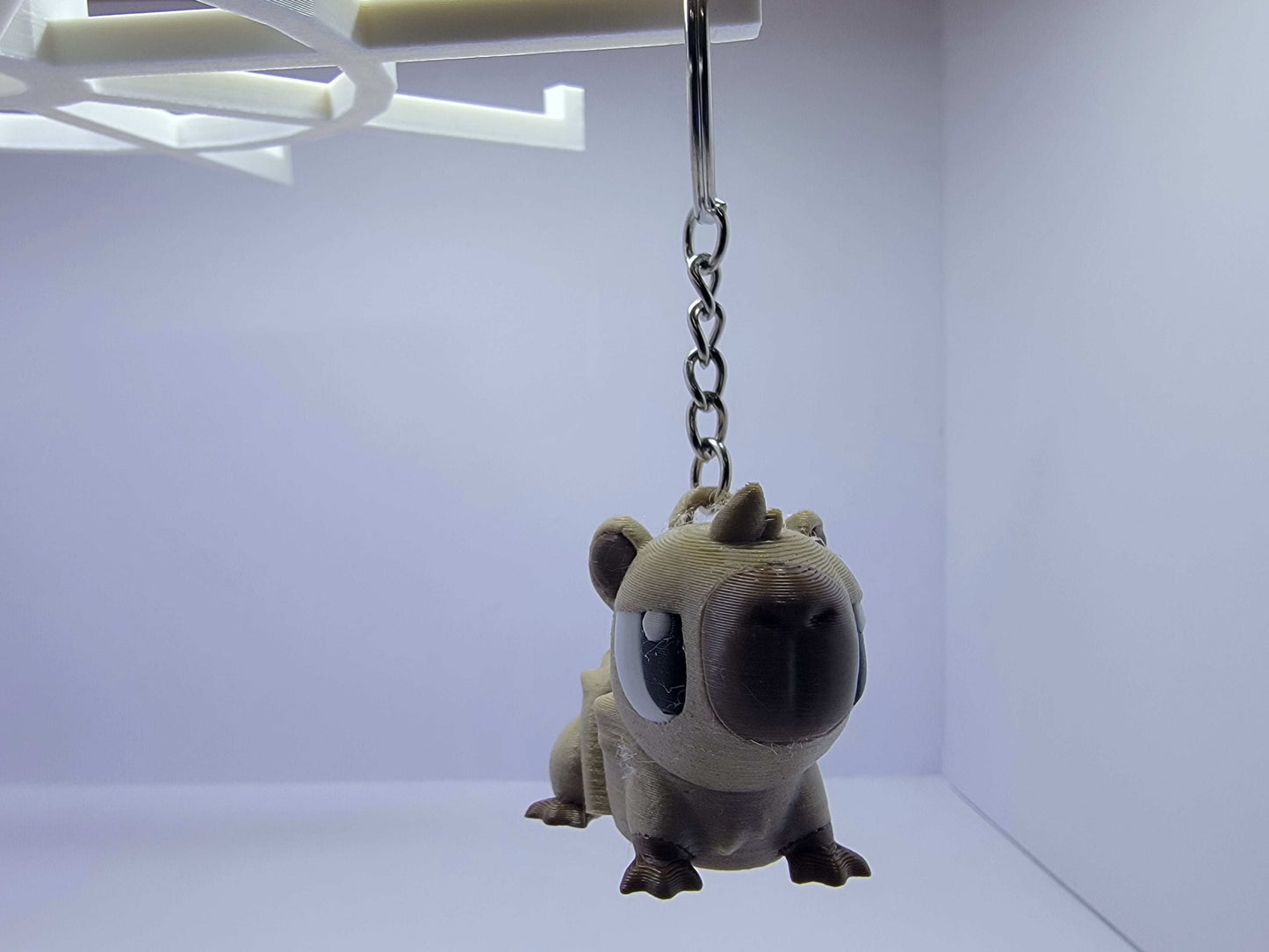 3d Printed articulated key chain Capybara