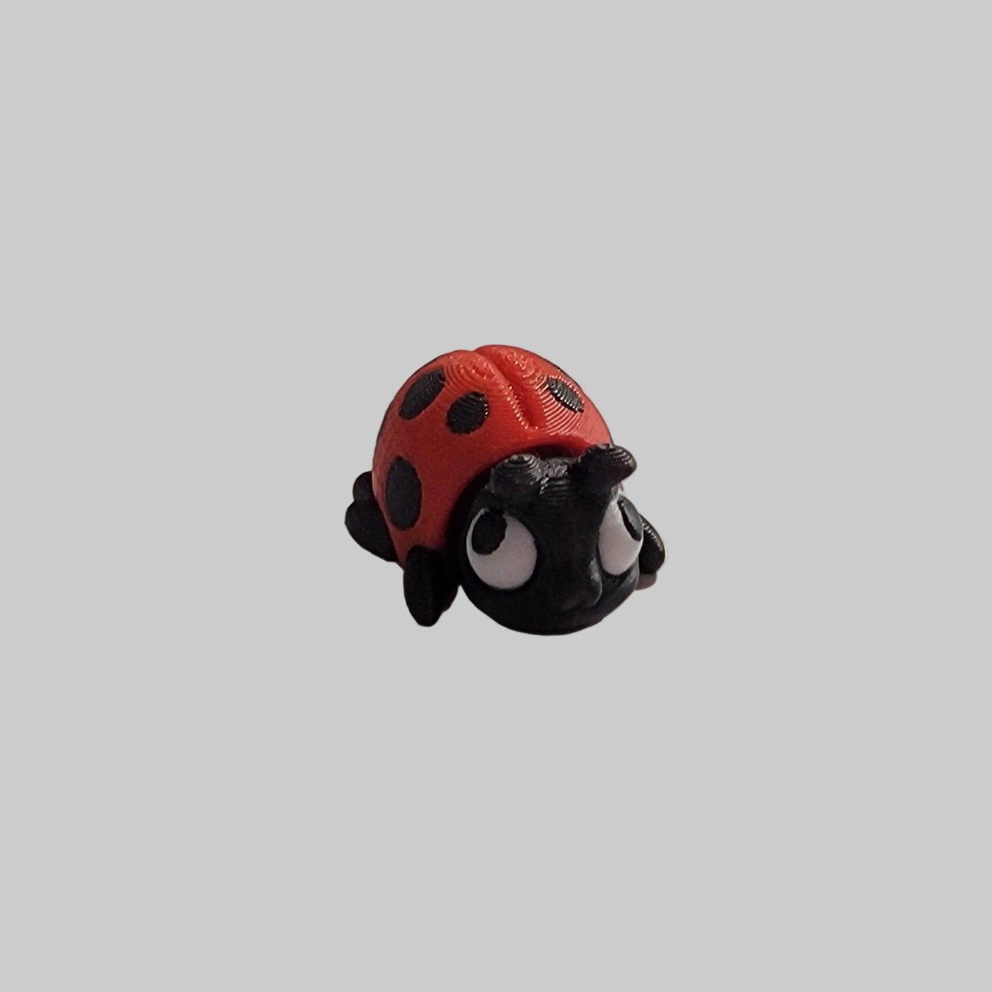 Mini Ladybug Articulated Fidget Toy – 3D Printed Desk Pet