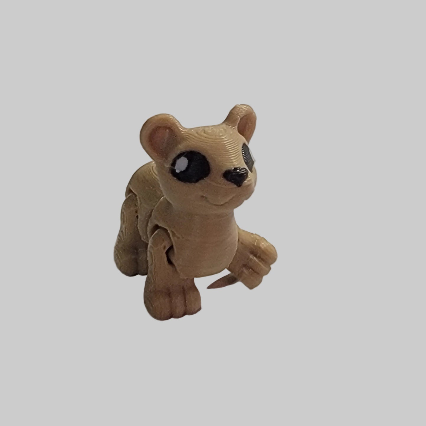 Mini Lioness Articulated Fidget Toy – 3D Printed Desk Pet