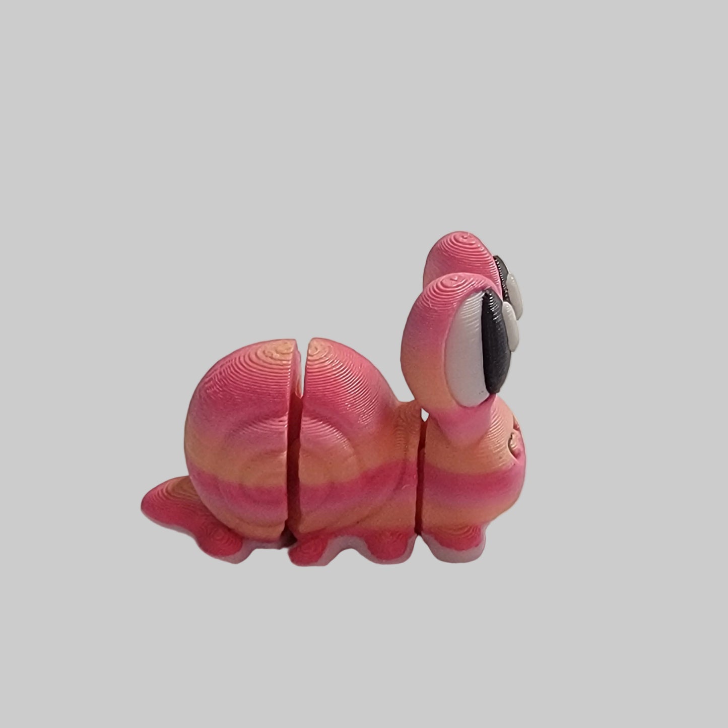 Mini Snail Articulated Fidget Toy – 3D Printed Desk Pet