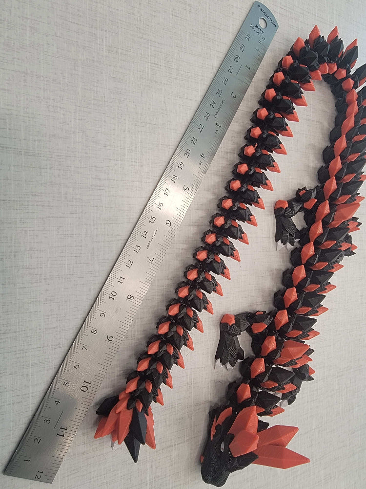 Spanish Fork Crystal Dragon measured