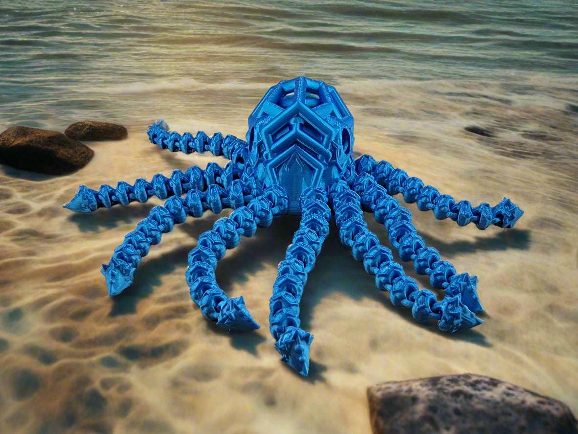 Void Octopus in Blue
