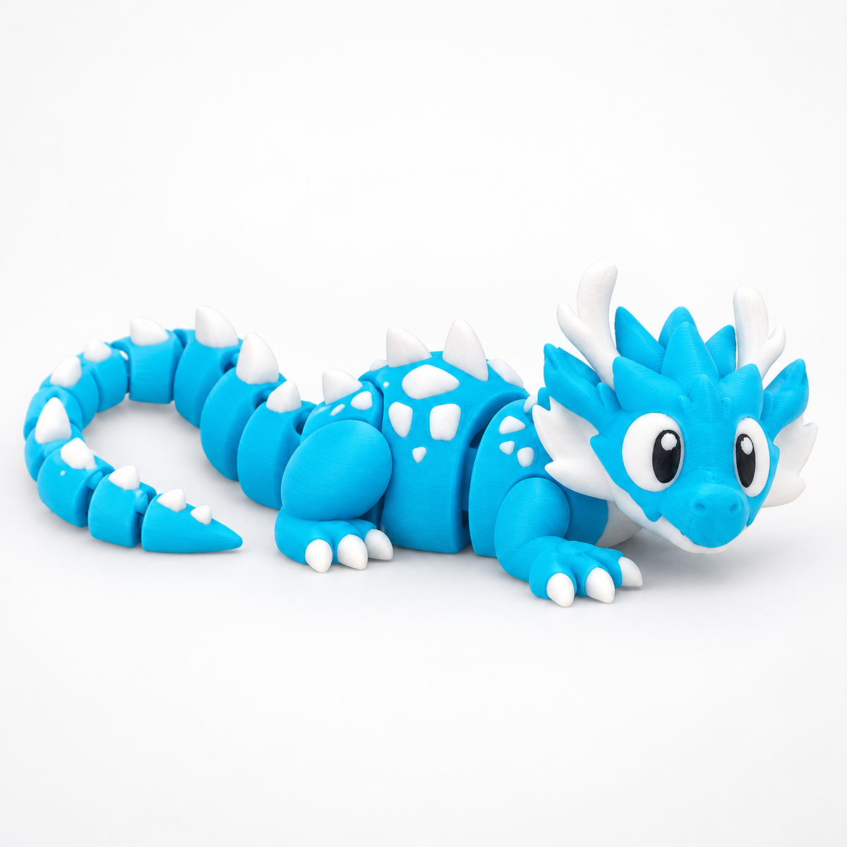 Articulated Blue Dragon Fidget Toy