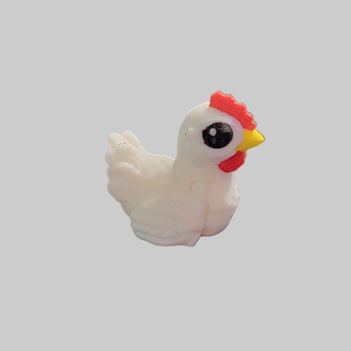 Mini Chicken Articulated Fidget Toy – 3D Printed Desk Pet