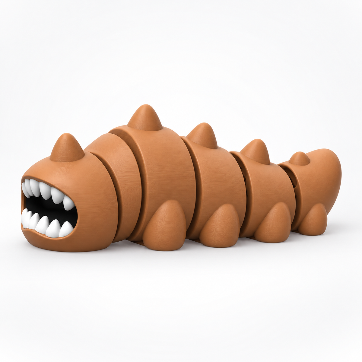 Articulated Deathworm Fidget Toy – Spooky Desk Pet