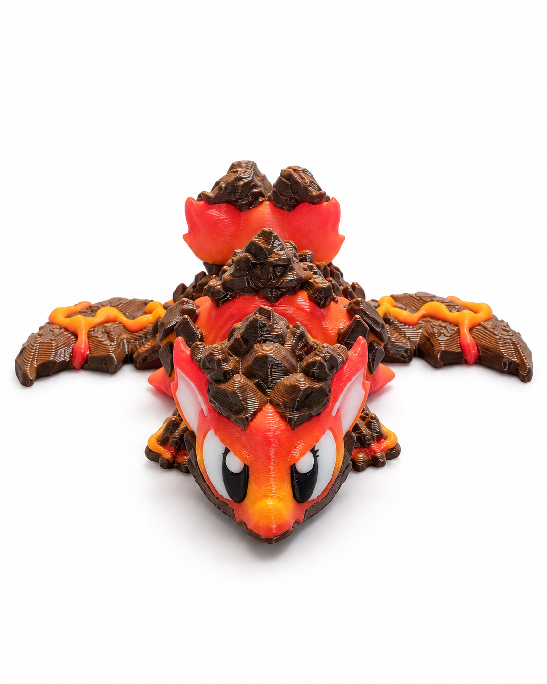 Articulated Lava Dragon – 3D Printed Dragon & Egg