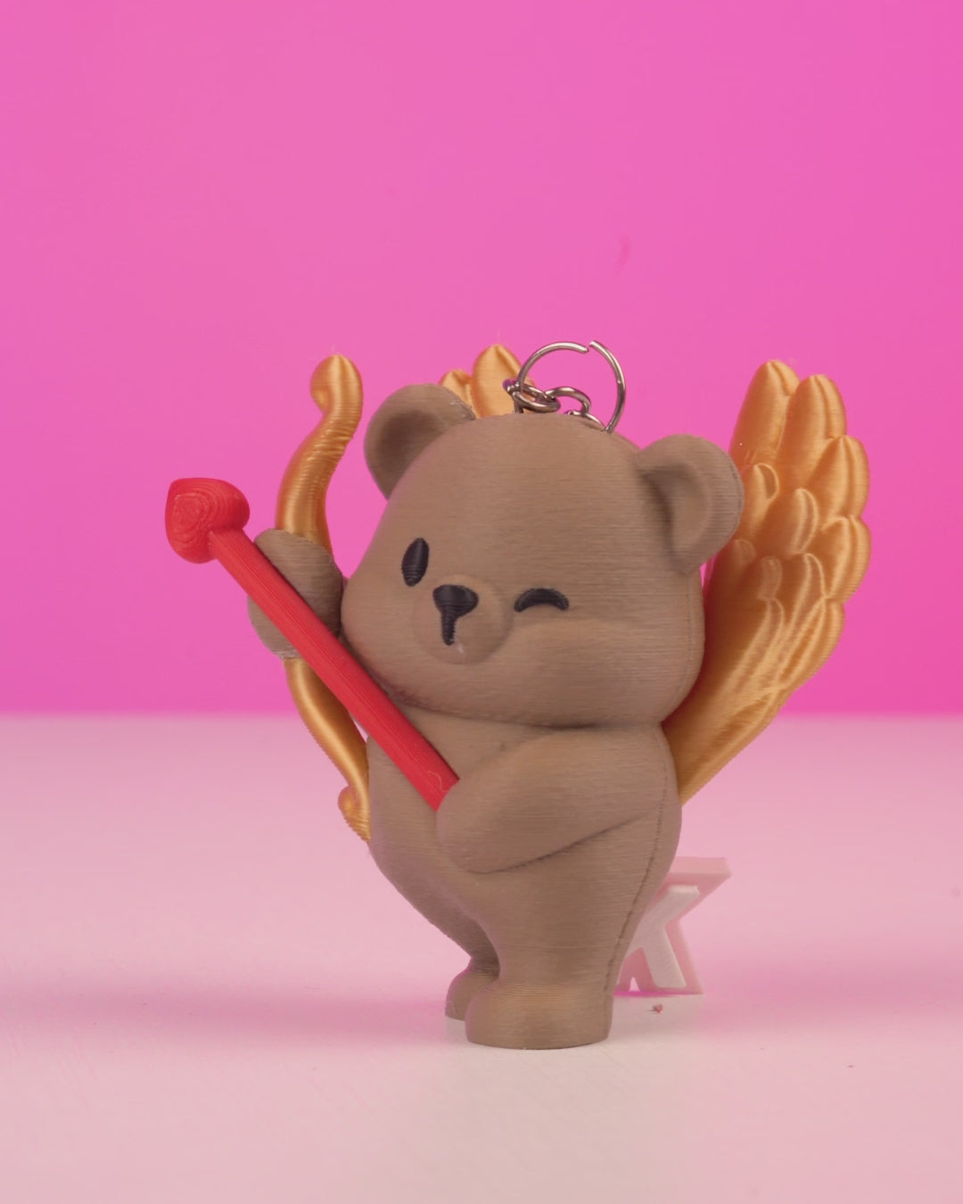 Heart-Stand  – 3D printed bear toy video
