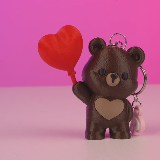 Heart Up Bear – 3D printed bear toy video