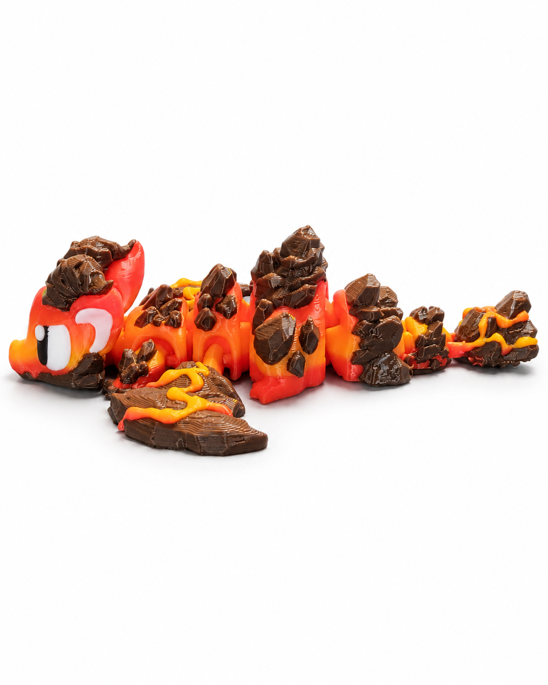 Articulated Lava Dragon – 3D Printed Dragon & Egg